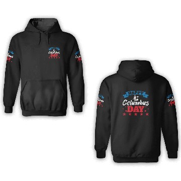 Discover Columbus Day Italian Pride 3D Hoodies