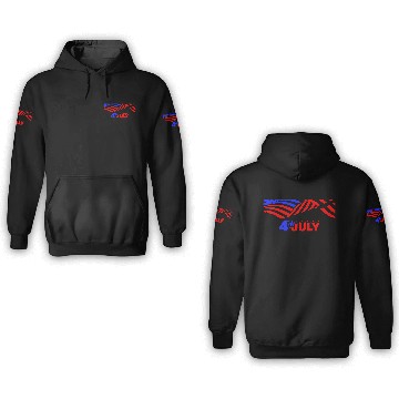 Discover 4th Of July 3D Hoodies