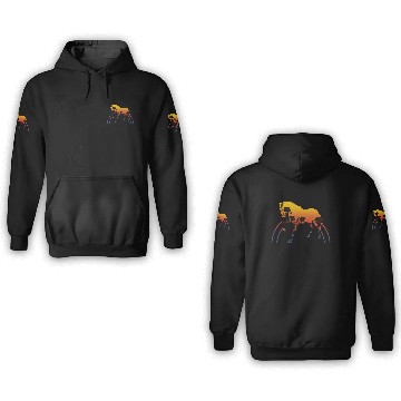 Discover Floral Horse 3D Hoodies, Horse Flower Lover Gift