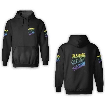 Discover 3D Text Effect - Habibi 3D Hoodies