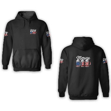 Discover Beer USA Flag Merica 3D Hoodies