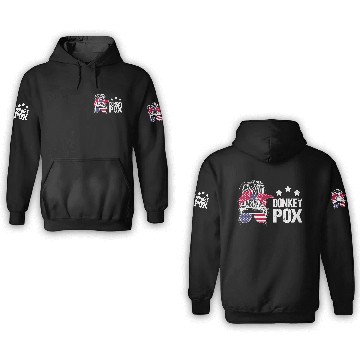 Discover Donkey Pox 3D Hoodies