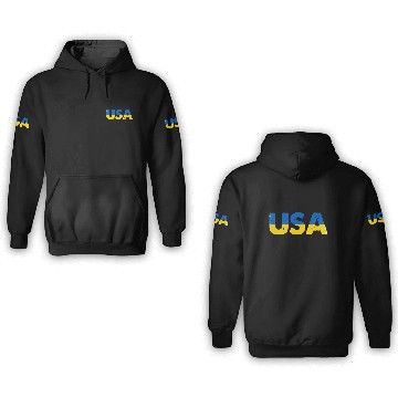 Discover I Stand with Ukraine Ukraine Flag 3D Hoodies