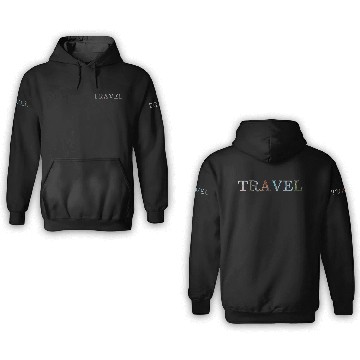 Discover in love with travel, in all seasons 3D Hoodies