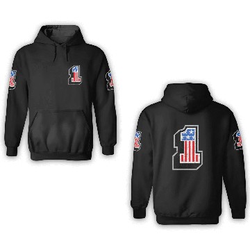Discover USA Stars Stripes Number One Patriotic 3D Hoodies