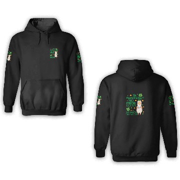 Discover St. Patrick's Day? No Prob Llama Alpaca Green Beer 3D Hoodies