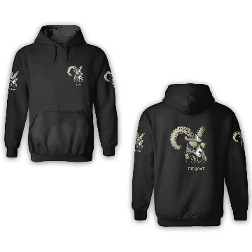 Discover The Goat Bling Cool and Funny Music Animal with 3D Hoodies