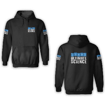 Discover Frisbee 3D Hoodies, Ultimate Science Periodic Table