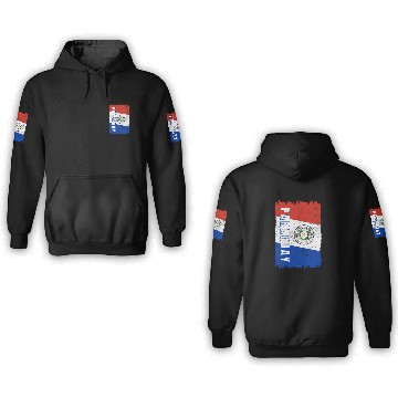 Discover Paraguay Flag 3D Hoodies