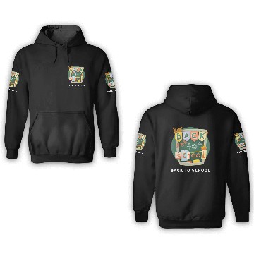 Discover back to school 3D Hoodies