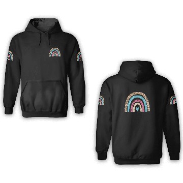 Discover 4th grade teacher rainbow teach love inspire lead 3D Hoodies