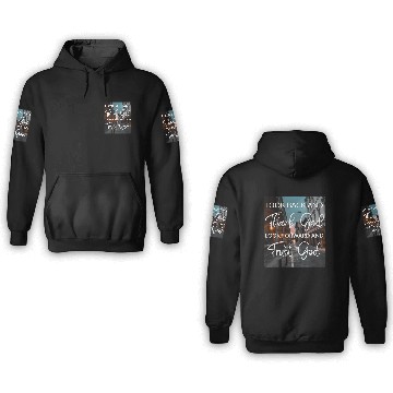 Discover Look back and thank God look forward and trust God 3D Hoodies