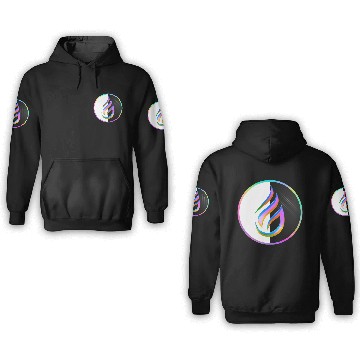 Discover The Crystal Flame of Transmutation 3D Hoodies