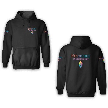 Discover ETHEREUM DIGITAL ECONOMY 3D Hoodies