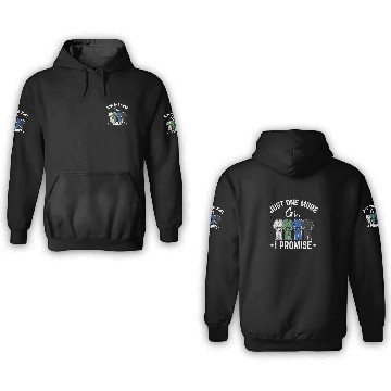 Discover Just One More Gi Brazilian Jiu Jitsu BJJ JiuJitsu 3D Hoodies