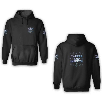 Discover Entomology Insect Coffee Lover Bugs 3D Hoodies