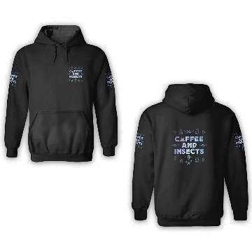Discover Entomology Insect Coffee Lover Bugs 3D Hoodies