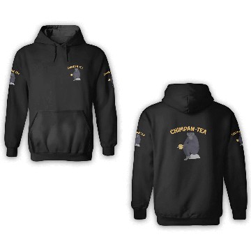 Discover Chimpantea Chimpanzee Monkey Animal Zookeeper 3D Hoodies