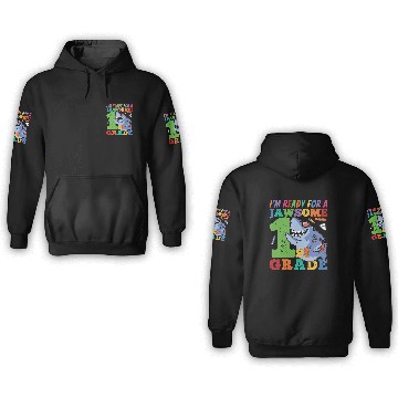 Discover First Grader Awesome Back To School Lifestyle Gift 3D Hoodies