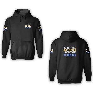 Discover Family Down Syndrome Awareness My Son One Extra 3D Hoodies