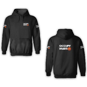 Discover Occupy Mars 3D Hoodies