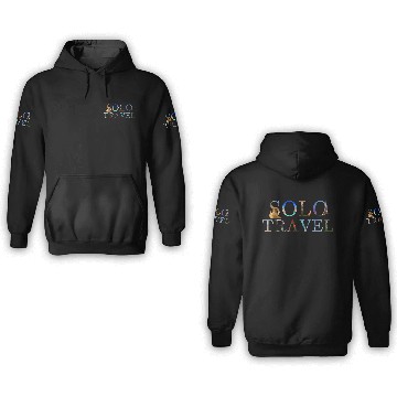 Discover in love with solo travel, in all seasons 3D Hoodies