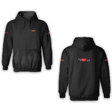 Discover Turkey 3D Hoodies