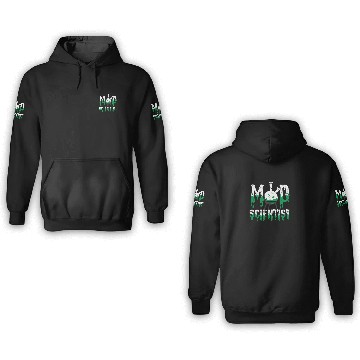 Discover Chemistry Science Physics Research Nerd Humor 3D Hoodies