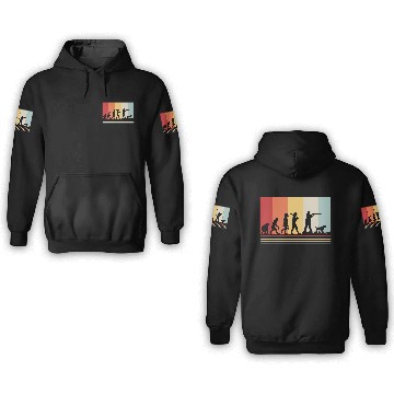 Discover Deer Hunter Evolution Retro Hunting 3D Hoodies