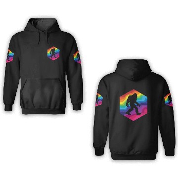 Discover LGBT Gay Lesbian Pride Flag Funny Pride Month 3D Hoodies