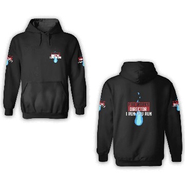 Discover Fireworks Director I Run You Run 3D Hoodies