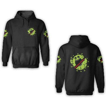 Discover Green Cartoon Meme 3D Hoodies