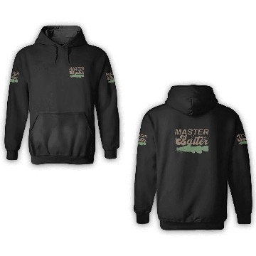 Discover Master Baiter - Wels Catfish Hunter 3D Hoodies