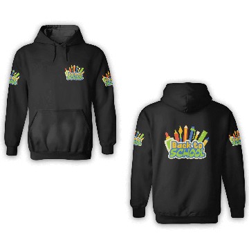 Discover back to school 3D Hoodies