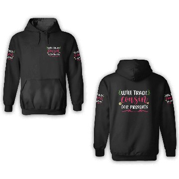 Discover Will Trade cousin for presents 3D Hoodies
