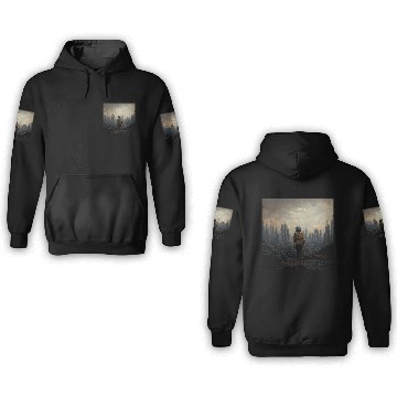Discover Apocalypse end of the wolrd painting 3D Hoodies