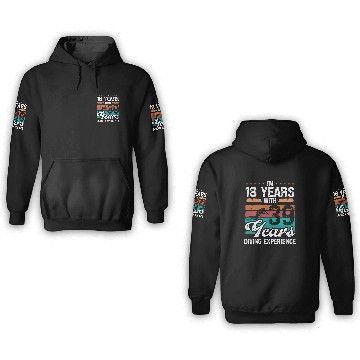 Discover 57 Birthday Idea Scuba Diving 57 Year Old Diver 3D Hoodies