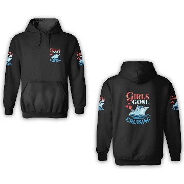 Discover Cruise Ship Vacation Trip Party Sailing Boating 3D Hoodies