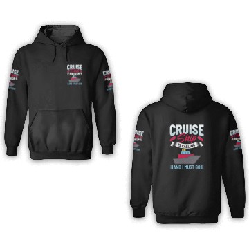 Discover Cruise Ship Vacation Trip Party Sailing Boating 3D Hoodies