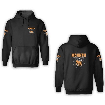 Discover monkey whisperer 3D Hoodies