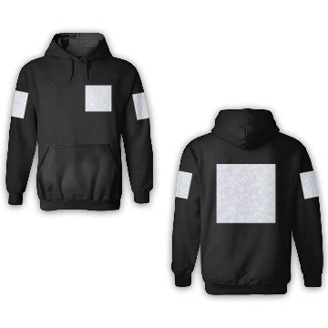 Discover Lilac Snowflakes Pattern 3D Hoodies