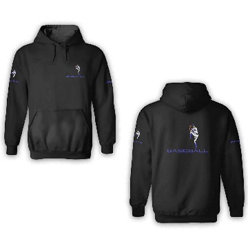 Discover Just Baseball (Pitcher) 3D Hoodies