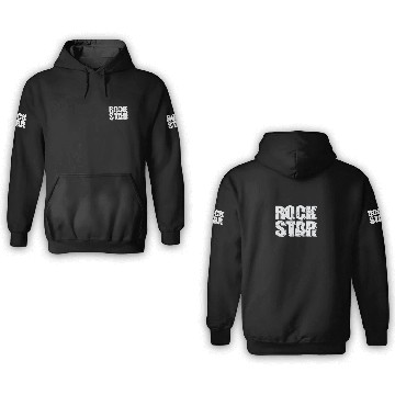 Discover Rock Star Music Style Genre Guitar Rock Band 3D Hoodies