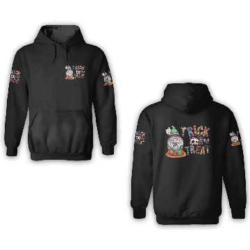 Discover Trick Or Treat Gnome 3D Hoodies