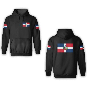 Discover Dominican Republic flag phone case 3D Hoodies
