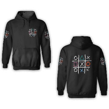 Discover gaming console funny 3D Hoodies