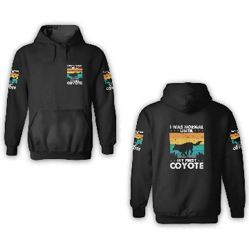 Discover Coyote Trapping Coyote Hunting Yote Hunting Gift 3D Hoodies