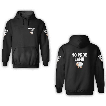 Discover Funny Ignoring Problems Lamb Graphic Sarcastic 3D Hoodies