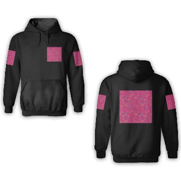 Discover Snowflakes Pattern Colorful 3D Hoodies
