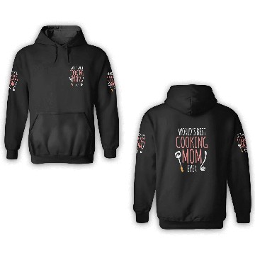 Discover World's Best Cooking Mom Mommy Cook Mother 3D Hoodies